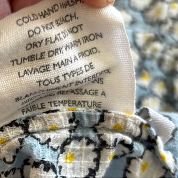 MII AU JARDIN FLORAL MAXI DRESS W/ POCKETS LARGE PRAIRIE COTTAGECORE ROMANTIC - Picture 5 of 8